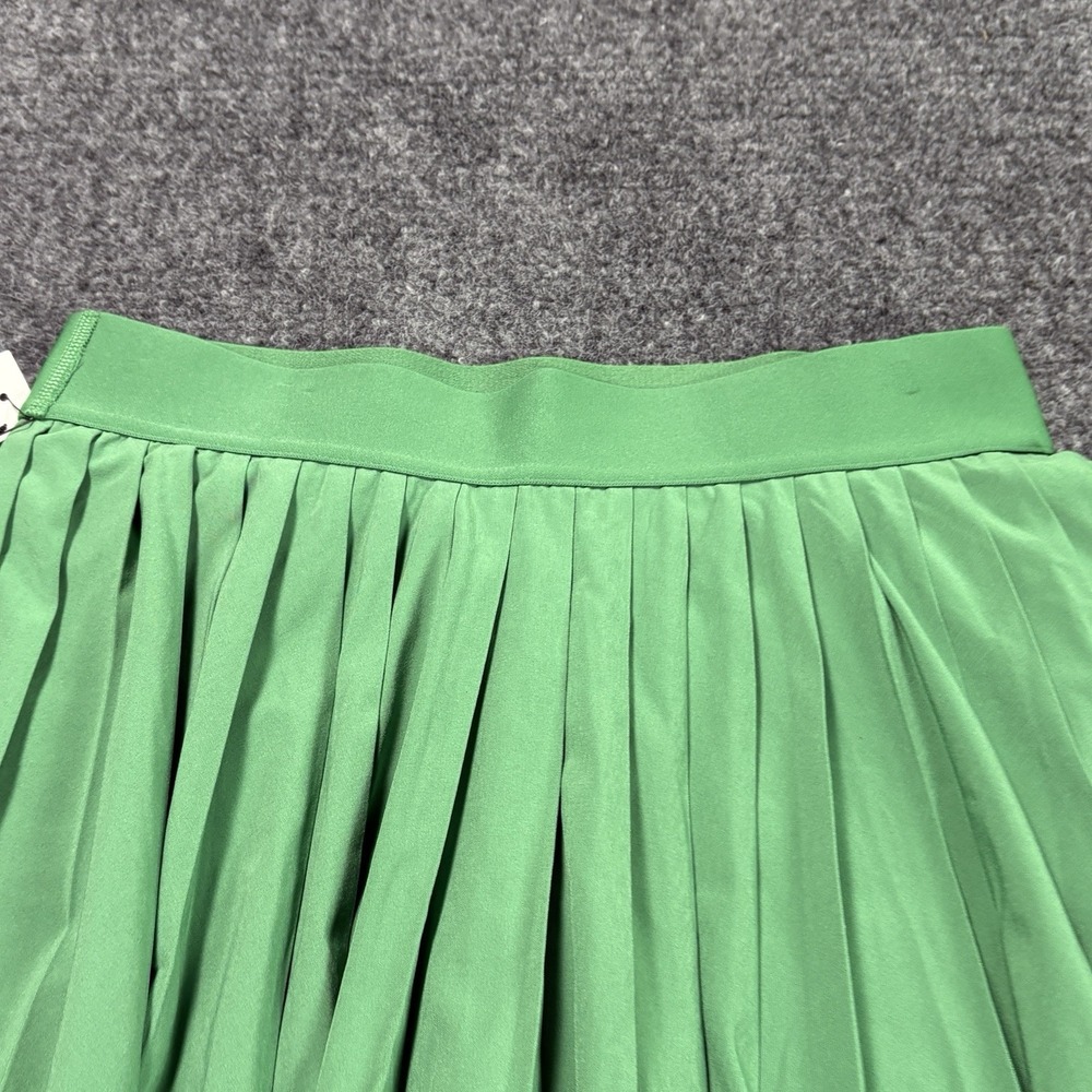 Aritzia Golden Tennis Micro Pleat Skirt Skort Womens Small Green NEW - Picture 4 of 6